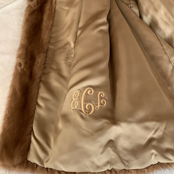 Autumn Haze Mink Jacket - Picture 4 of 9